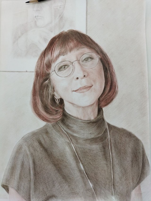 Рисунок цветными карандашами
