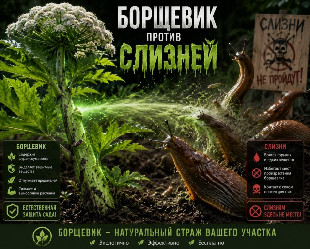 По поводу слизней. Чисто идея