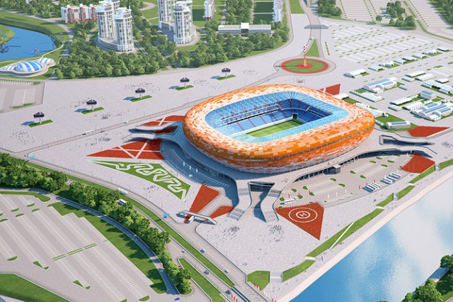 Стадионы к ЧМ-2018