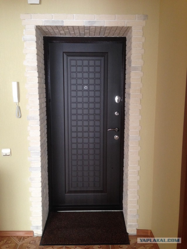 Ремонт откосов входной двери