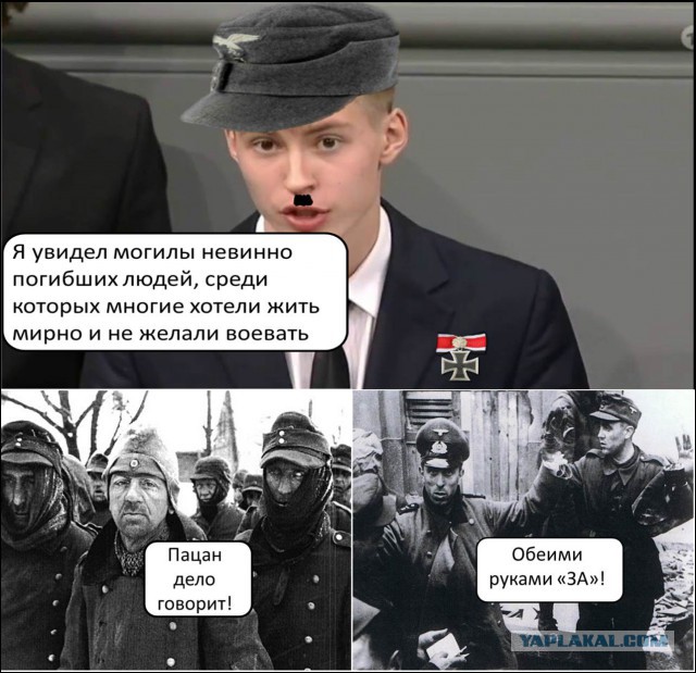 День Национального траура в Германии. Школьник из ЯНАО рассказал в бундестаге о «невинных солдатах вермахта»