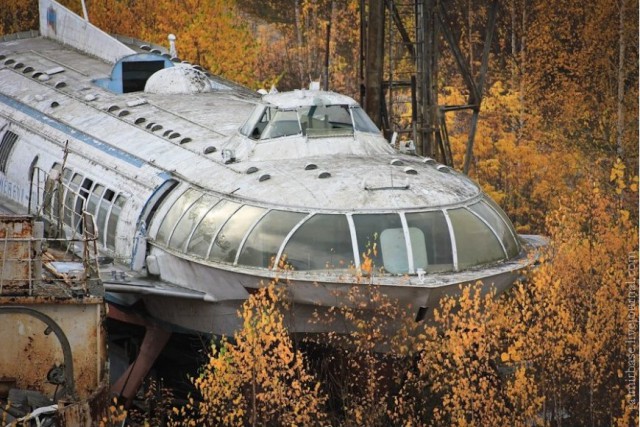 "Кладбище кораблей" в Заозерье (Пермь)