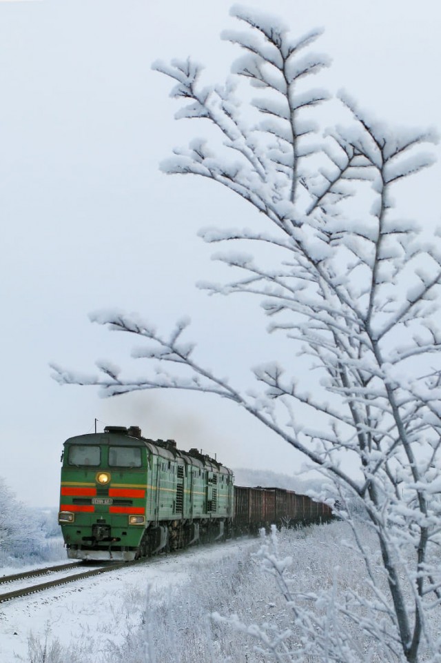 Зимняя железная дорога