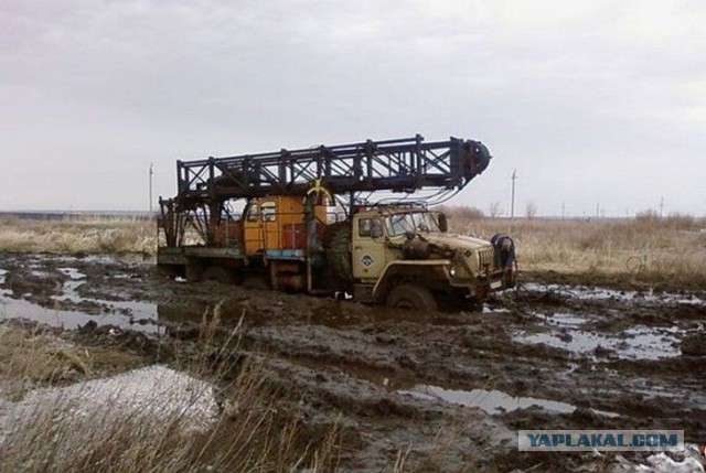 Заполярье из кабины грузовика