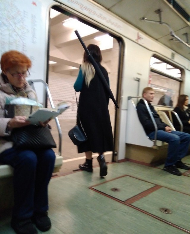 Свежая подборка модников из российского метрополитена