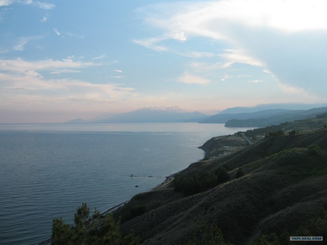 Закат в горах