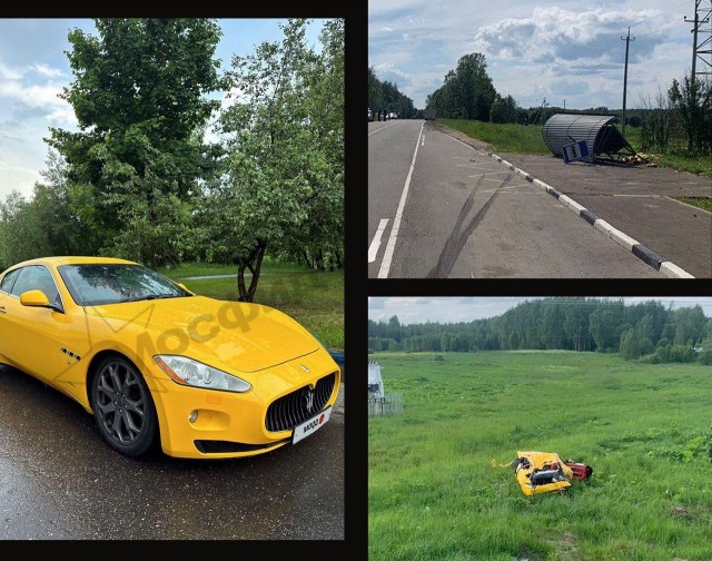 Водителя Maserati, сбившего на остановке под Можайском двоих детей, задержали, возбуждено уголовное дело