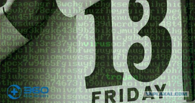Компьютерный вирус Friday the 13th