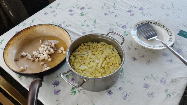 Печка из сотой трубы от скуки