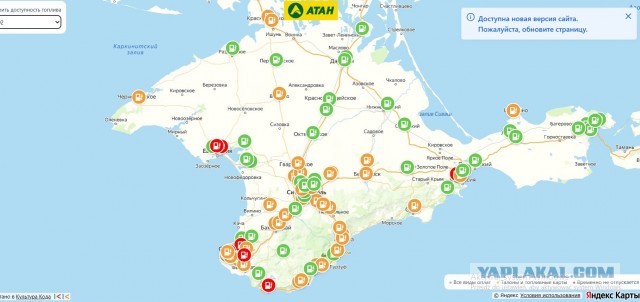 Бензовозы не смогли приехать в Севастополь: QR-коды на топливо выдавать не будут