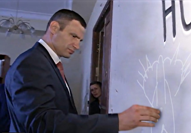 Кличко ужаснулся разрухе