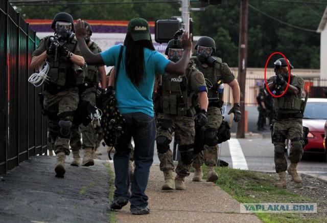 Полиция начала разгон американского майдана