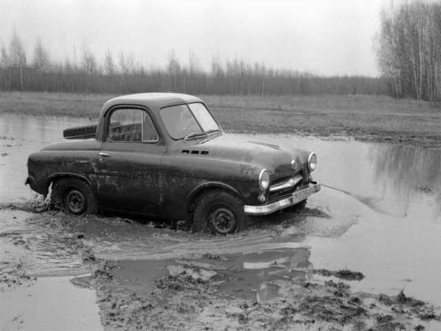Плавающий автомобиль ссср