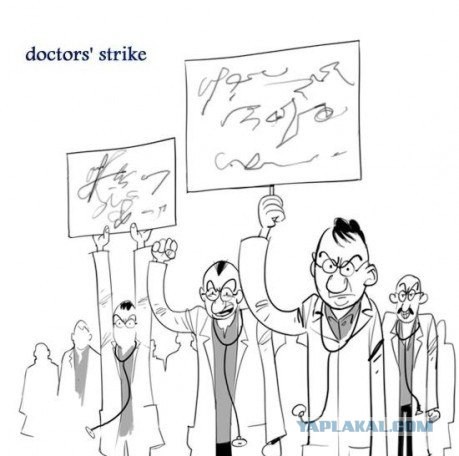 Врачи бастуют