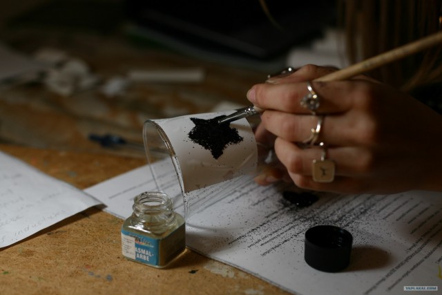 Новогодние стаканы своими руками