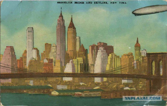 Американские открытки 1940-х годов