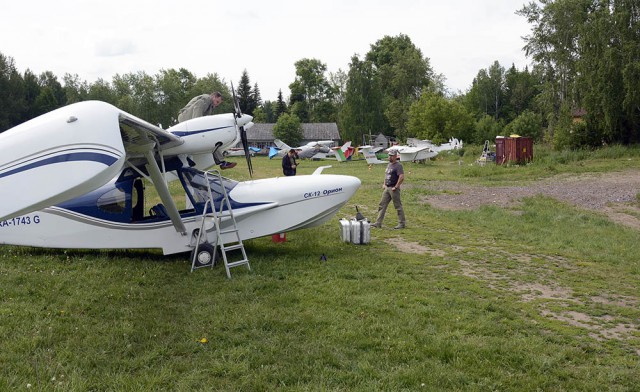 Новый российский самолет СК-12 "Орион"
