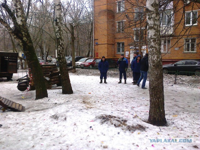 В Москве снесли одну из лучших в городе детских площадок