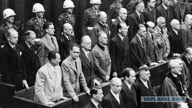 Реакция обвиняемых на Нюрбергском процессе на документальныйц фильм