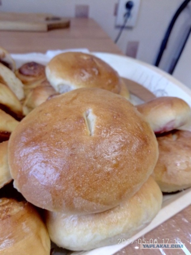 Пирожки для сына.