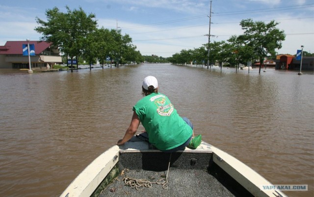 Наводнение в Айове.