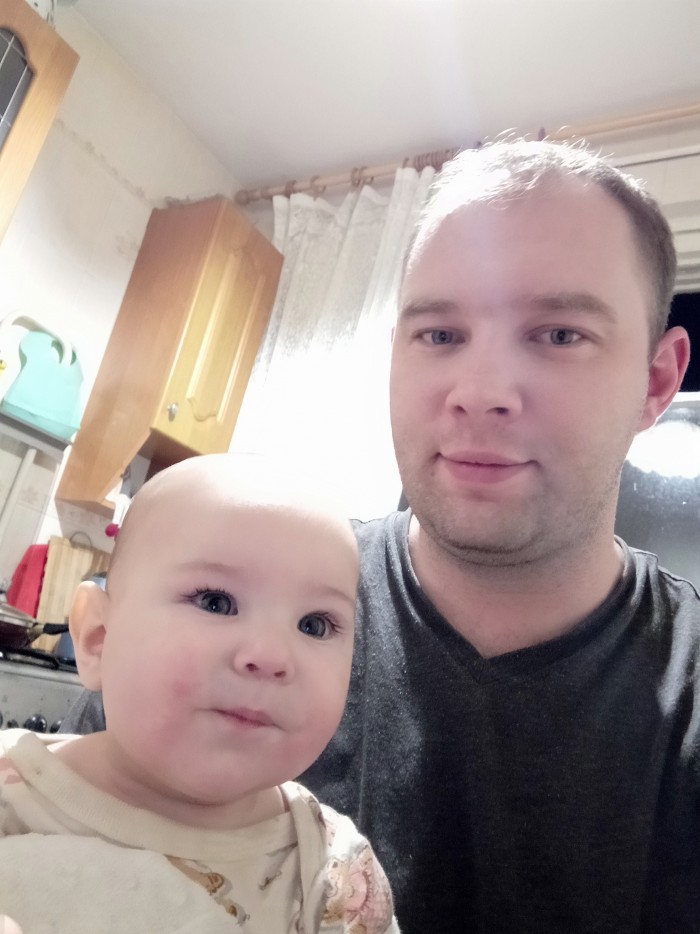 Большие папы и маленькие дети