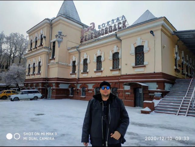 Железная дорога зимой