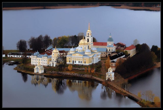 Виды России с высоты птичьего полета.