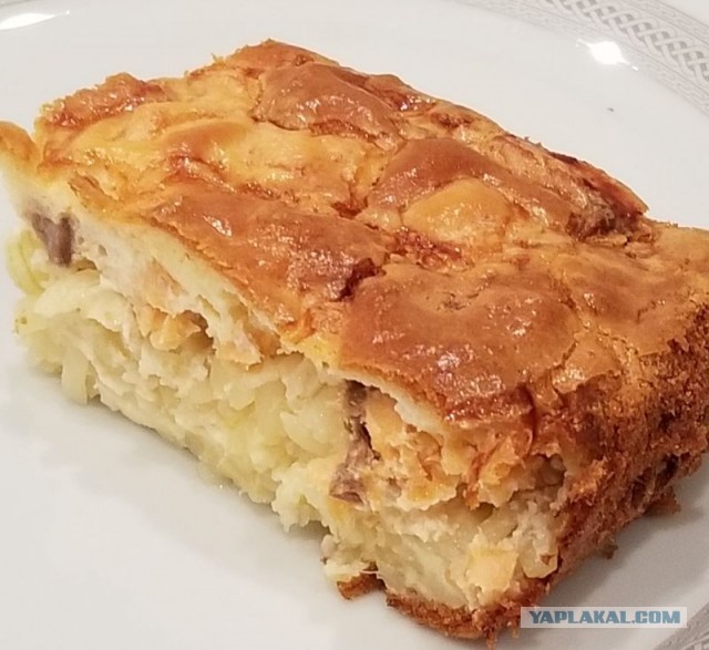 Пироги для чайников 4. Шарлотка из кукурузной муки.