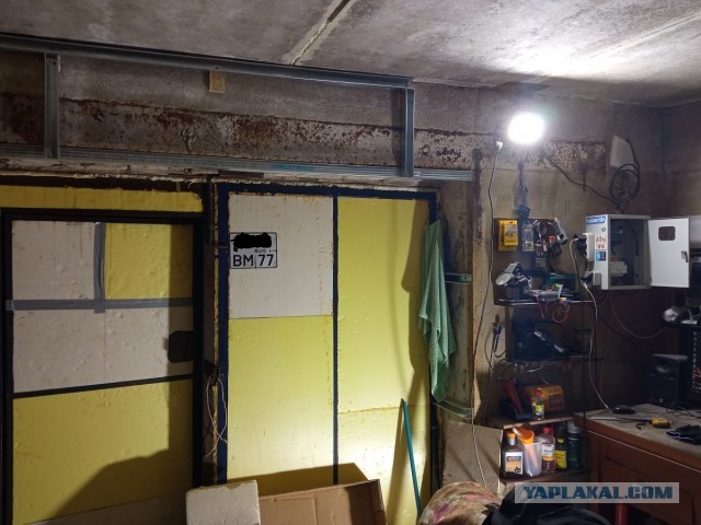 Бомжеремонт гаража кривыми руками