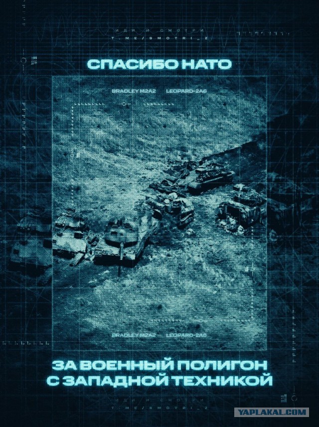 Видео уничтоженных Леопарда и Бредли