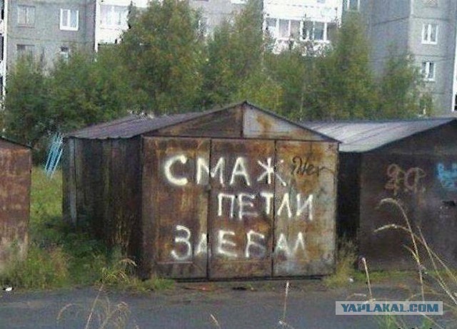 Здрасте ! - Ворота покрасьте !