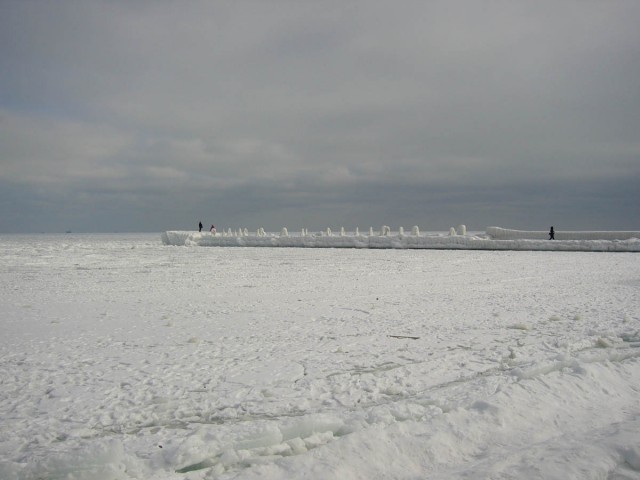 Черное море... замерзло!