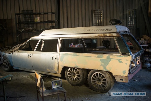 Шестиколесный Citroen CX Tissier SixWheeler