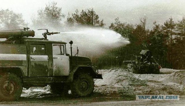 Техника Чернобыля - Пожарные машины