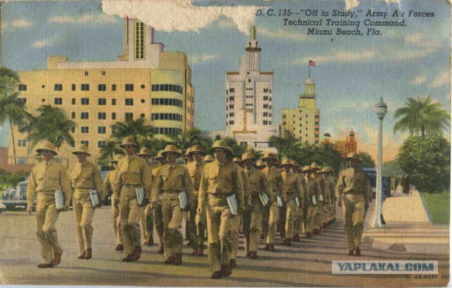 Американские открытки 1940-х годов