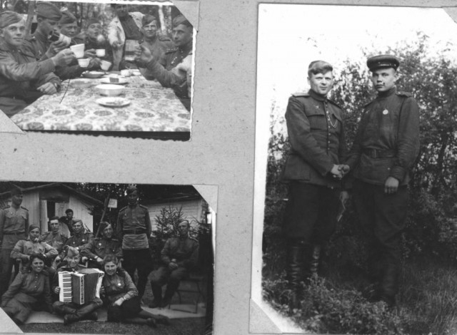 Фотографии простого солдата снятый на  камеру "Лейка".