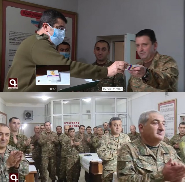 Азербайджанцы наступают, армяне бегут