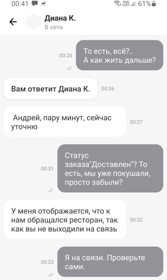 Курьер с шашлыком изчез в метели...