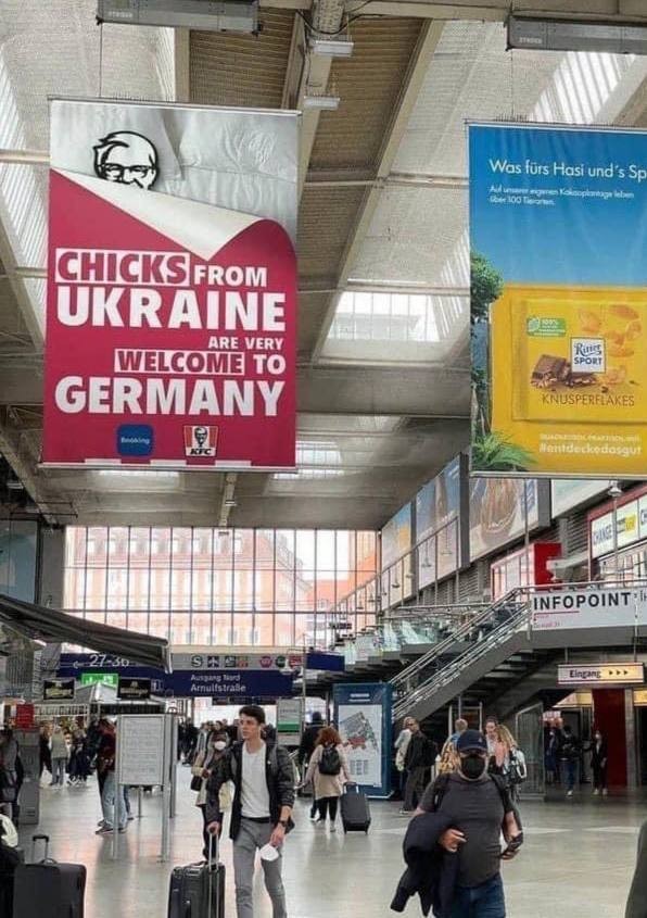 KFC выпустила рекламу с приглашением украинок в постель в Германии