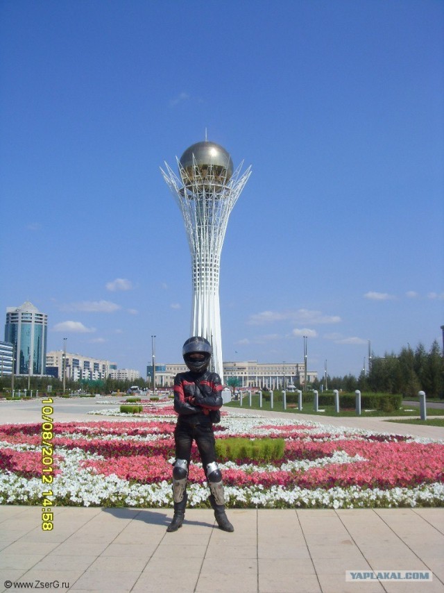 К Тихому Океану на мотоцикле - 2012