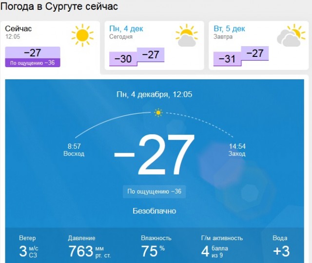А в Ижевске морозные столбы сейчас