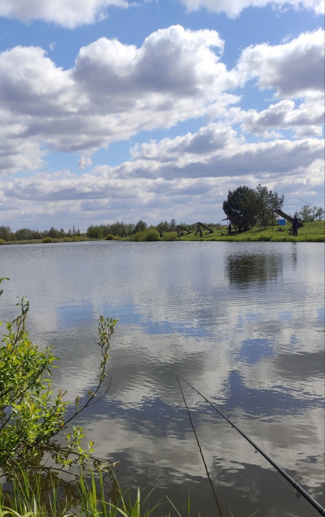 Рыбалка на платнике.