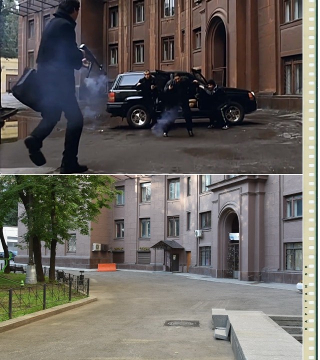 Двух фоток пост для фанатов одного фильма)
