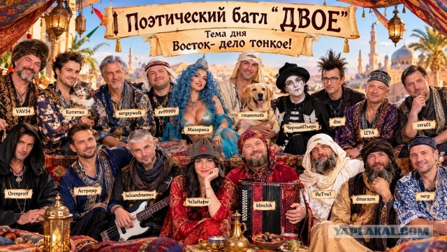 Двое, поэтический батл
