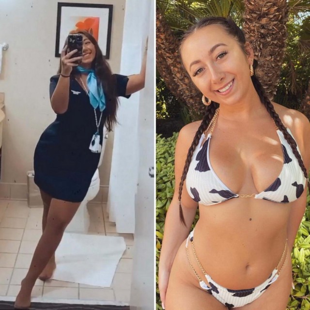 Девушки в форме и без