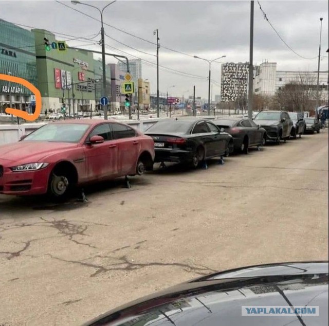 В Москве начали воровать колеса или как рождаются фейки