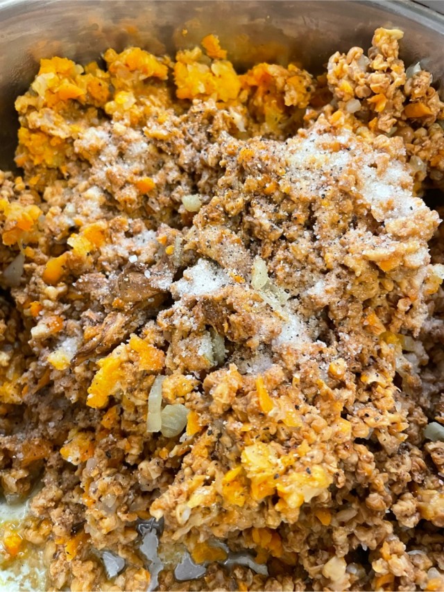 Грибная икра из замороженных лисичек