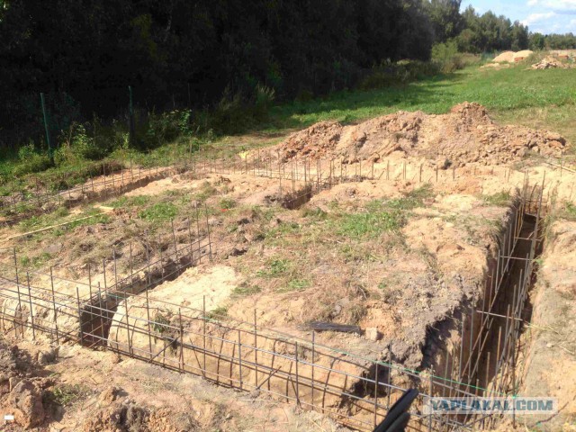 Как я баню и фундамент рукожопил