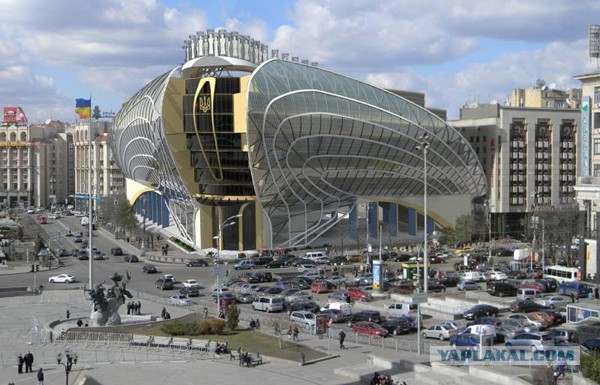 Хохлы тролят Дом профсоюзов